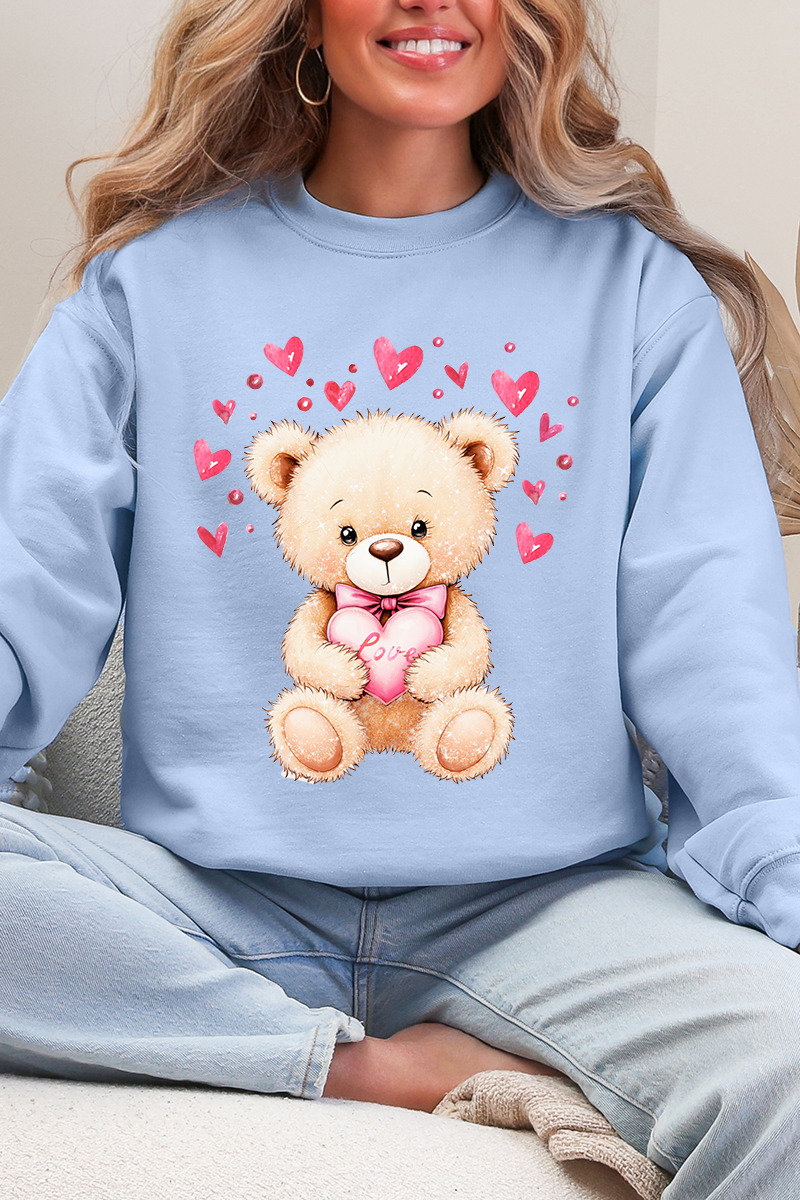 Teddy In Love Ecosmart Crewneck Sweatshirt product image 3