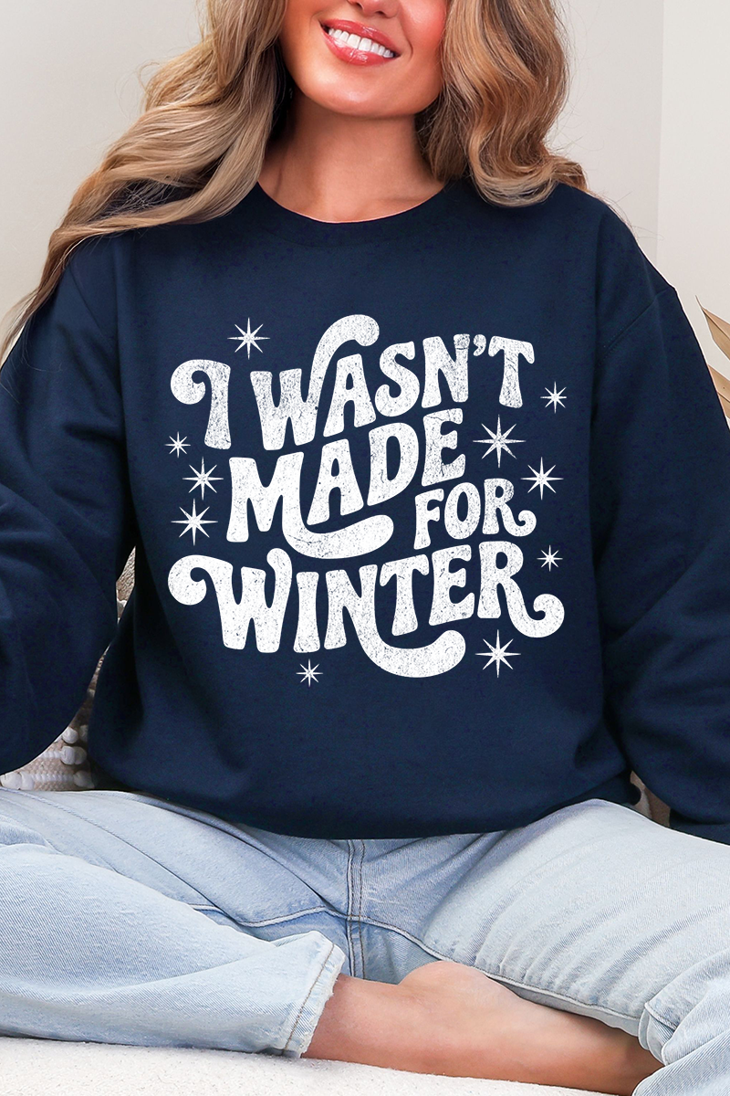 Wasn't Made For Winter Ecosmart Crewneck Sweatshirt product image 4