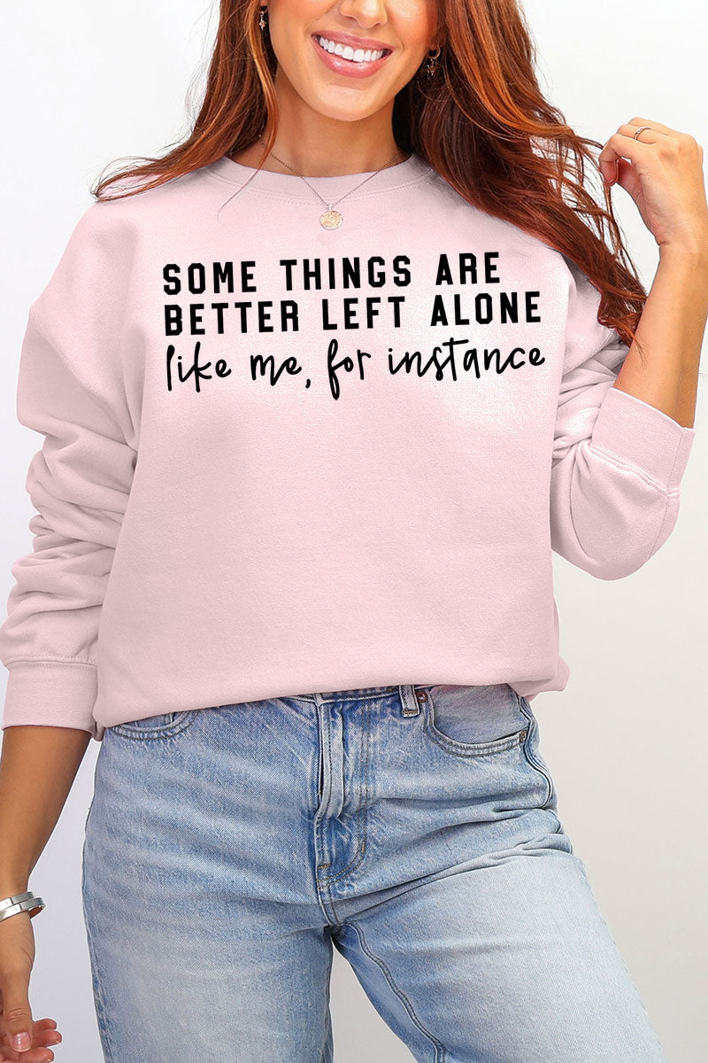 Better Left Alone Ecosmart Crewneck Sweatshirt product image 5