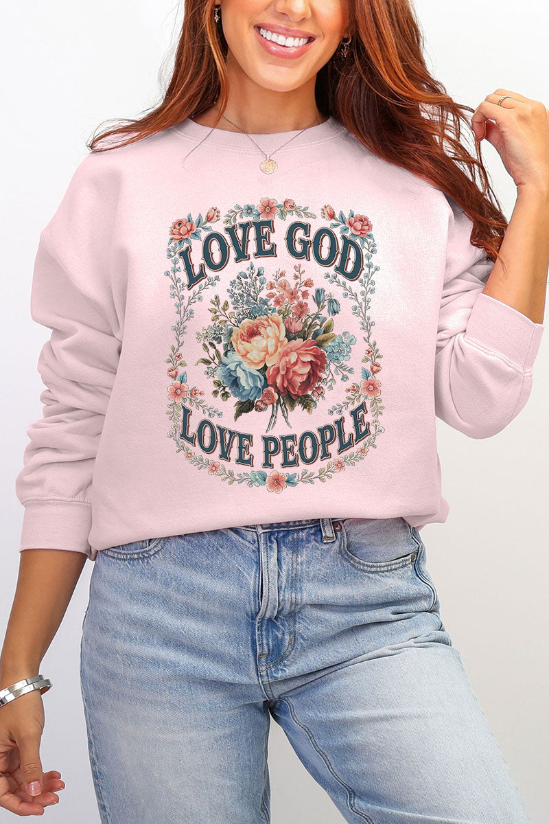Old Garden Love God Ecosmart Crewneck Sweatshirt product image 5