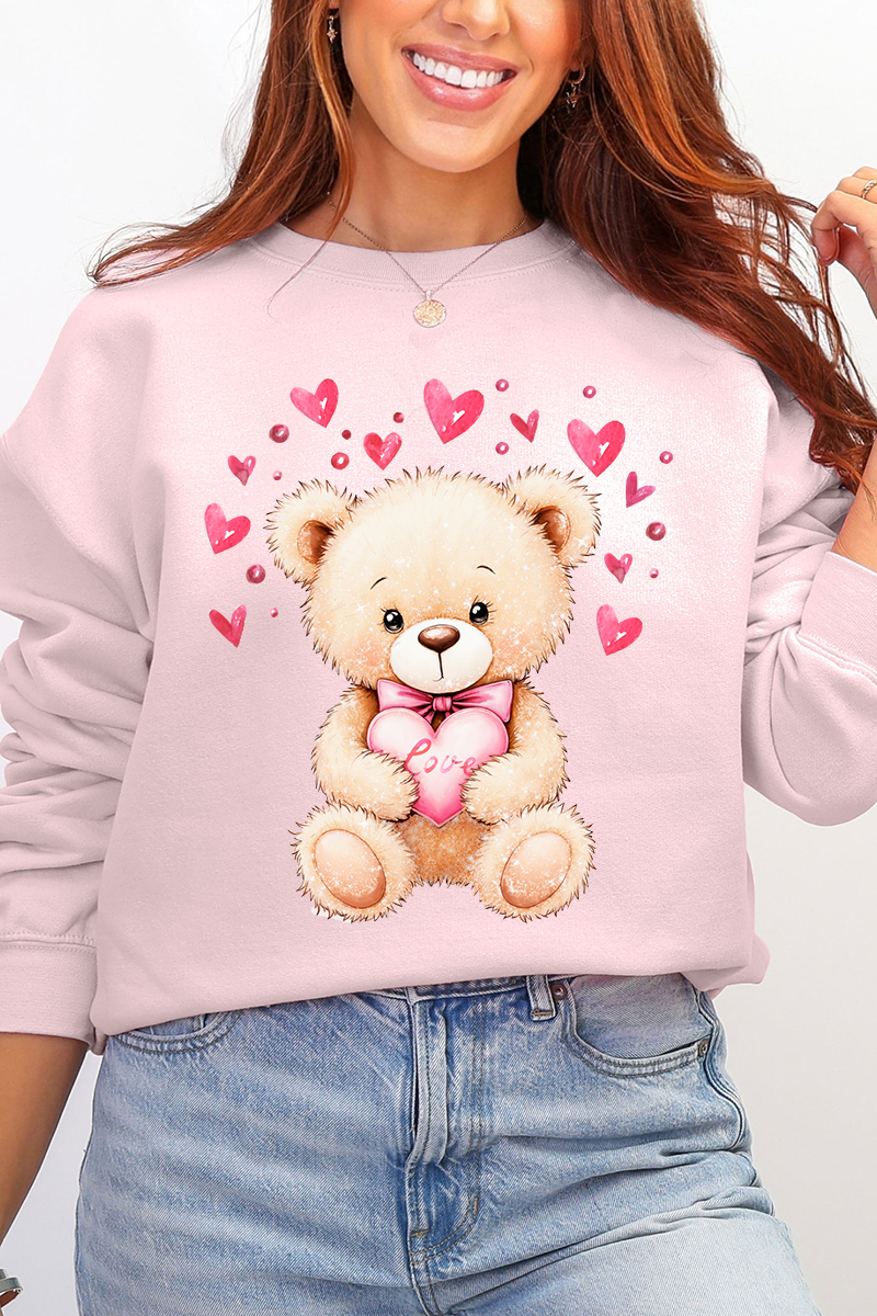Teddy In Love Ecosmart Crewneck Sweatshirt product image 4