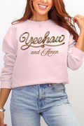 Yeehaw & Amen Ecosmart Crewneck Sweatshirt product image 1
