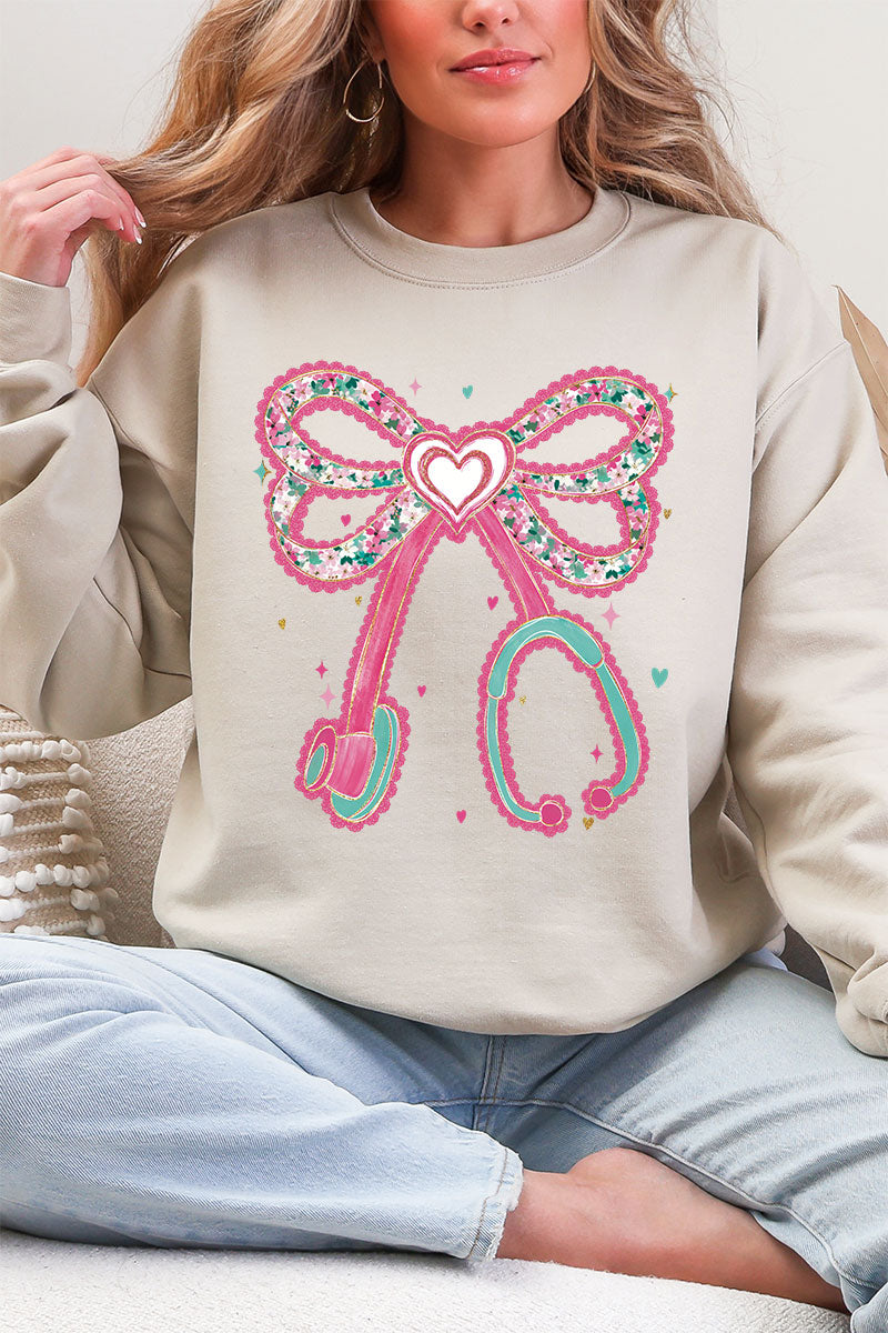 Blush Beats Ecosmart Crewneck Sweatshirt product image 4