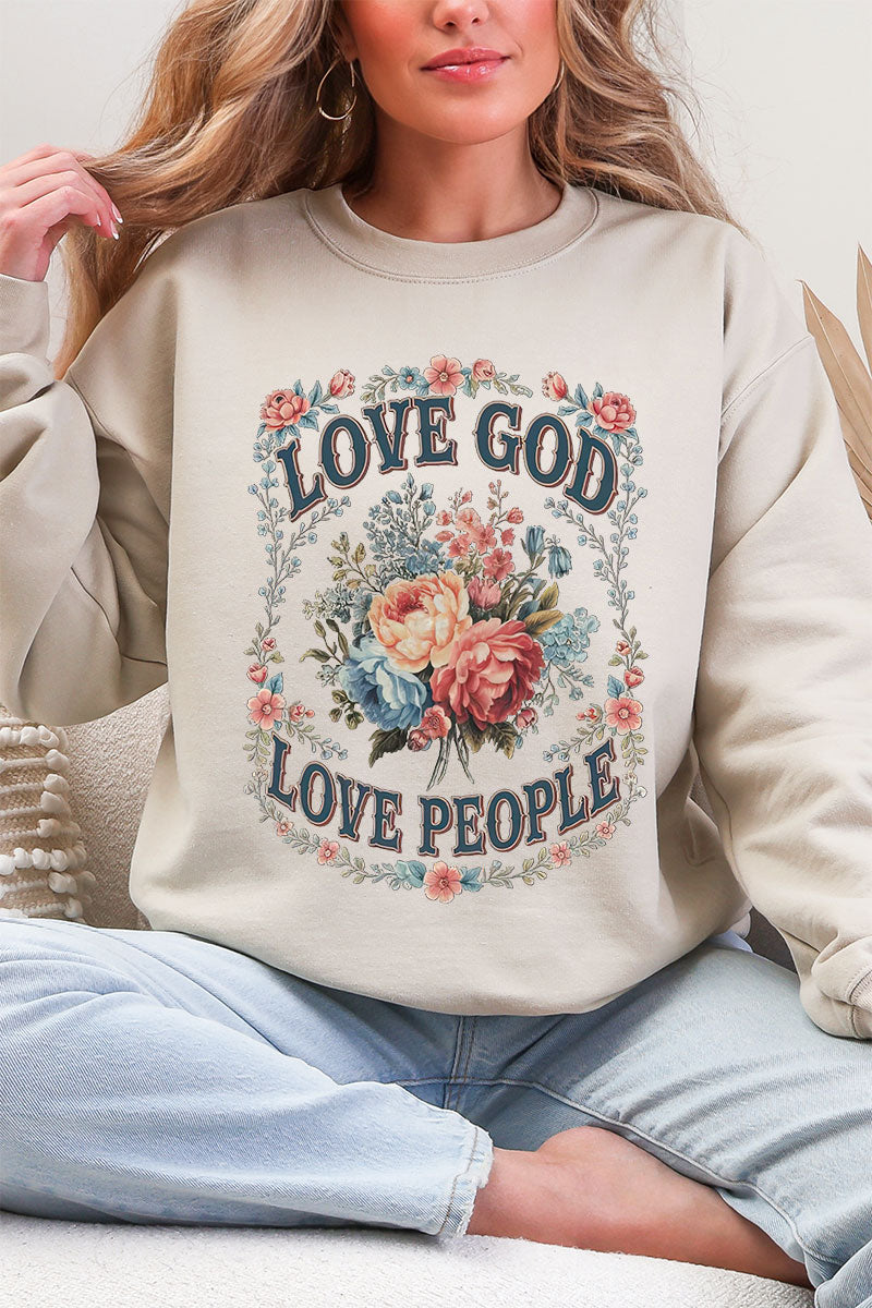 Old Garden Love God Ecosmart Crewneck Sweatshirt product image 6