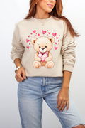 Teddy In Love Ecosmart Crewneck Sweatshirt product image 1
