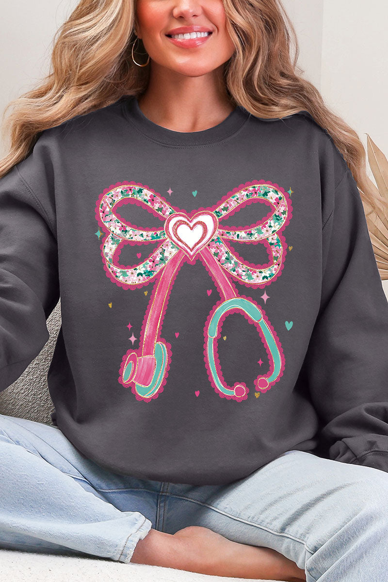 Blush Beats Ecosmart Crewneck Sweatshirt product image 5
