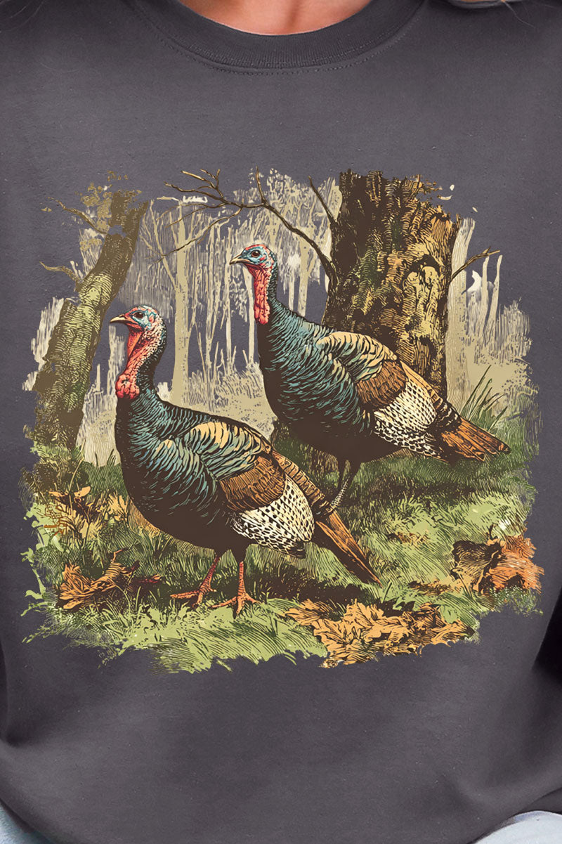 Turkey Trails Ecosmart Crewneck Sweatshirt product image 2