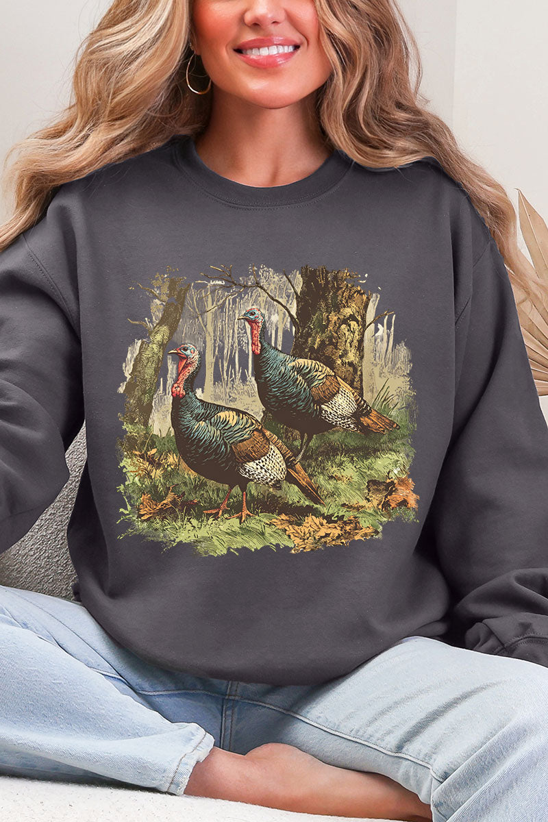 Turkey Trails Ecosmart Crewneck Sweatshirt product image 1