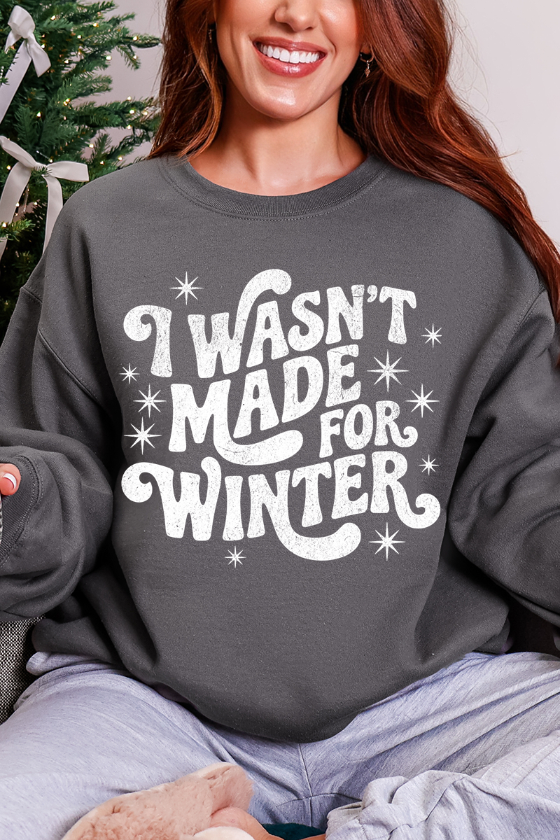 Wasn't Made For Winter Ecosmart Crewneck Sweatshirt product image 5