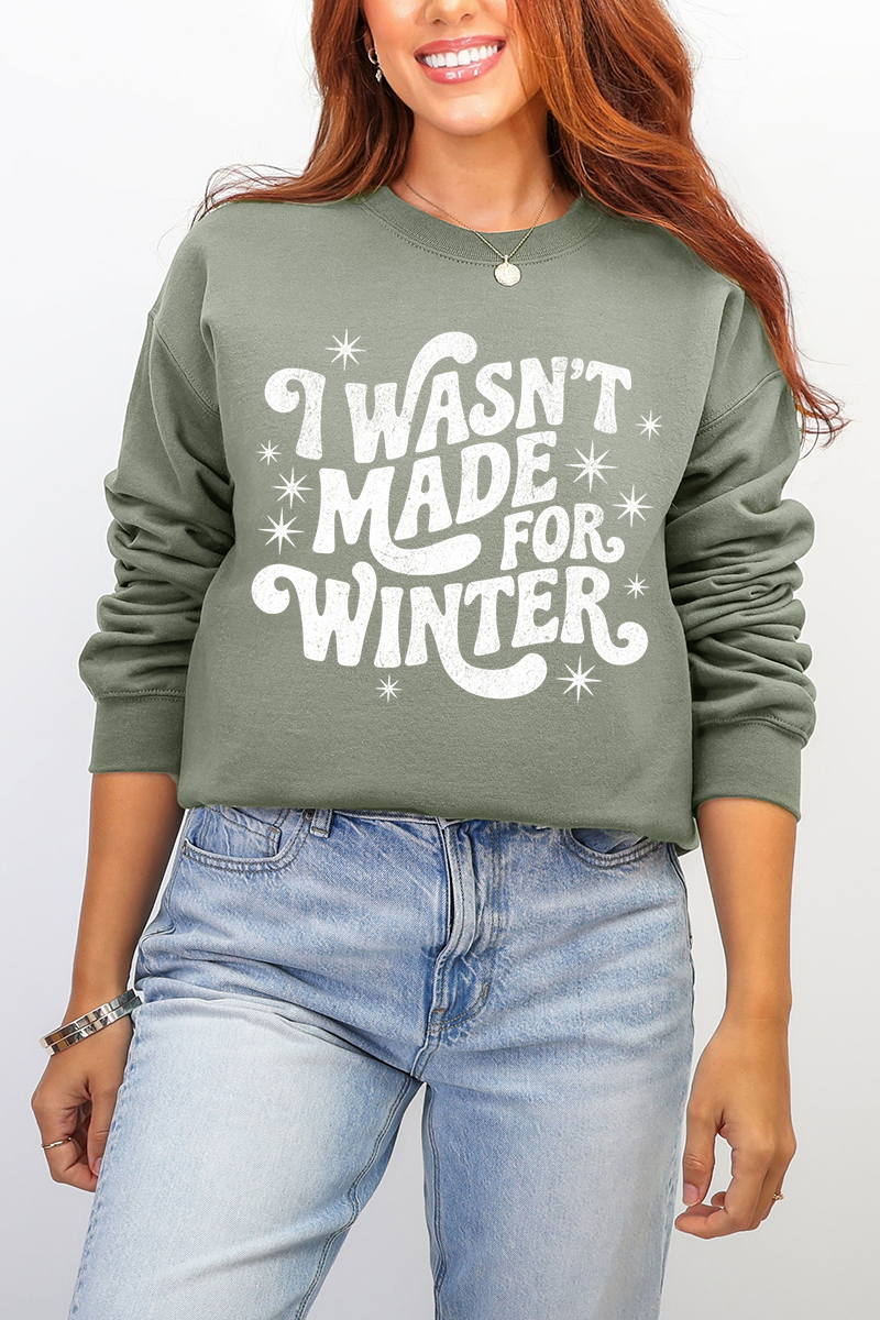 Wasn't Made For Winter Ecosmart Crewneck Sweatshirt product image 6