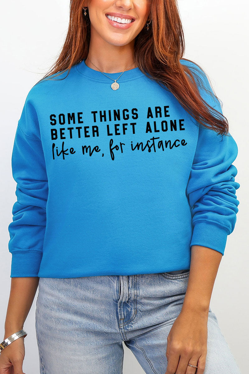Better Left Alone Ecosmart Crewneck Sweatshirt product image 6