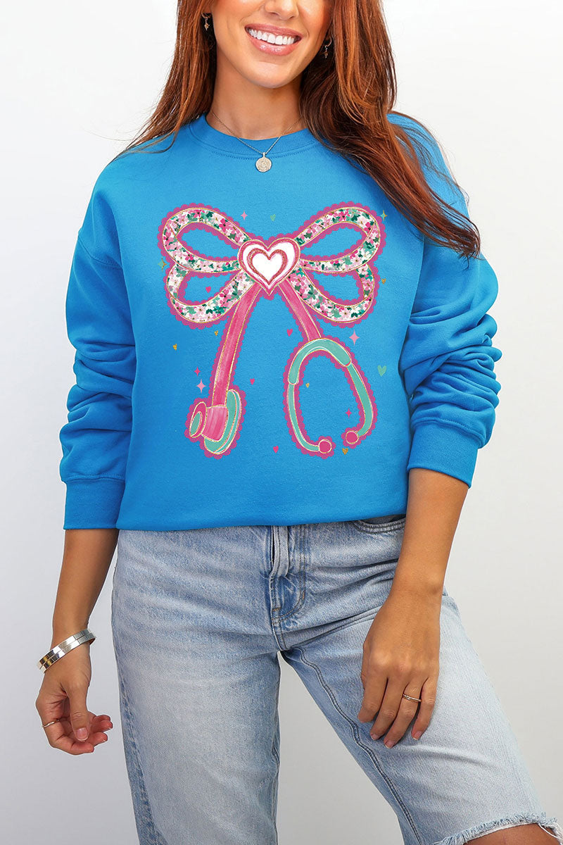 Blush Beats Ecosmart Crewneck Sweatshirt product image 6